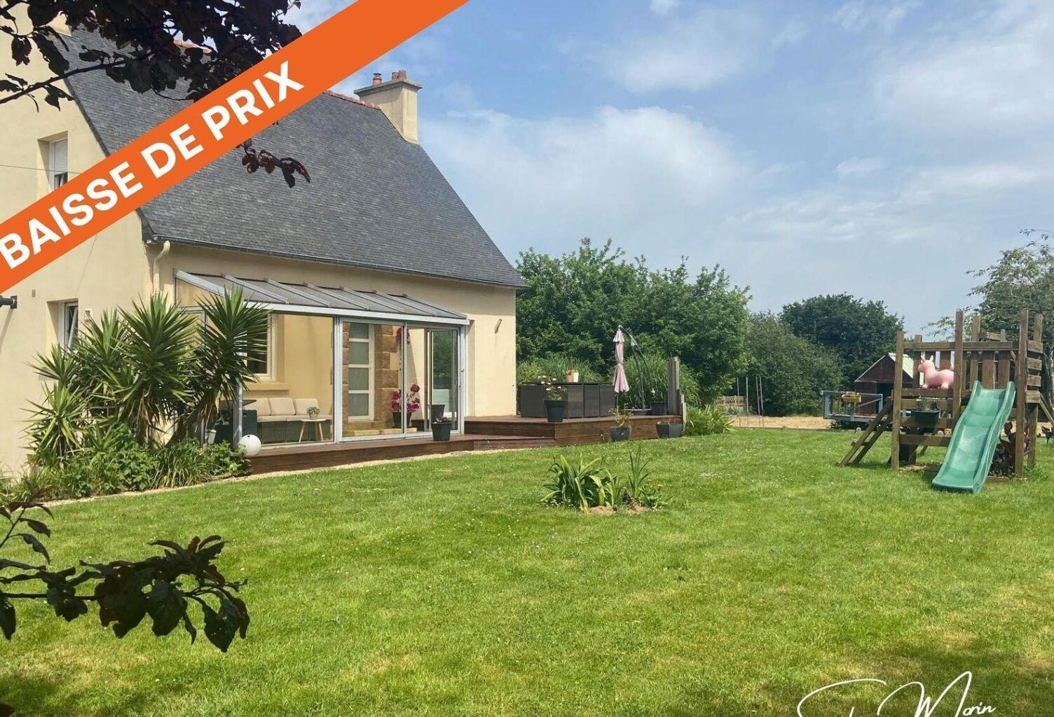 Maison familiale avec jardin à proximité du bourg et du littoral — photo 1