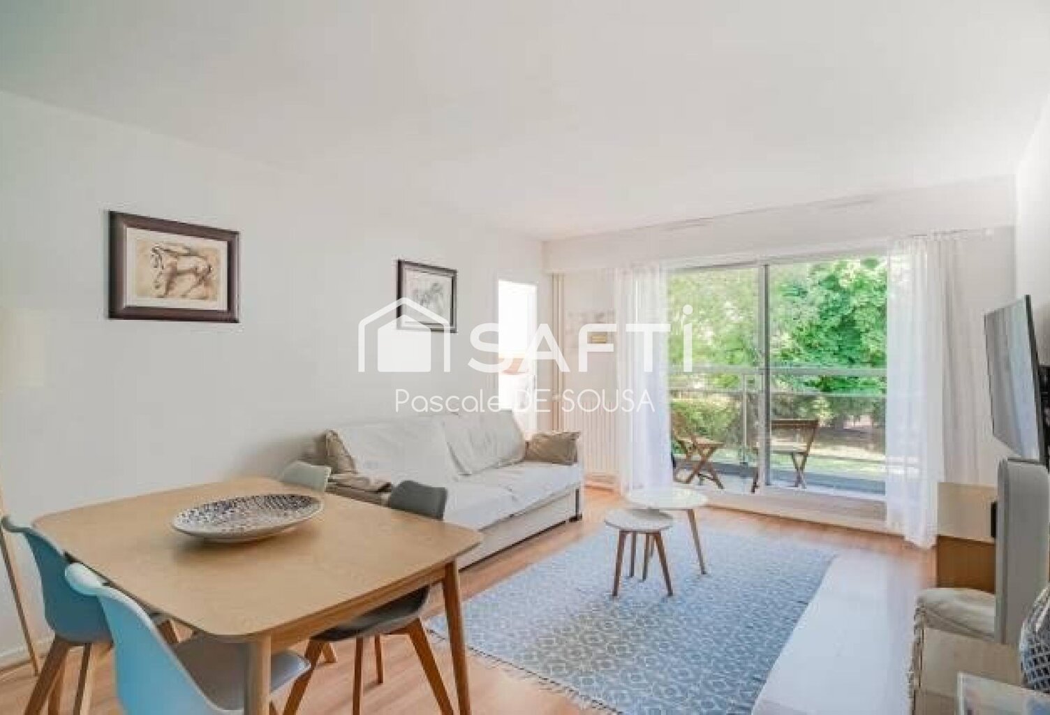 Appartement de 3 pièces avec balcon dans résidence verdoyante — photo 1
