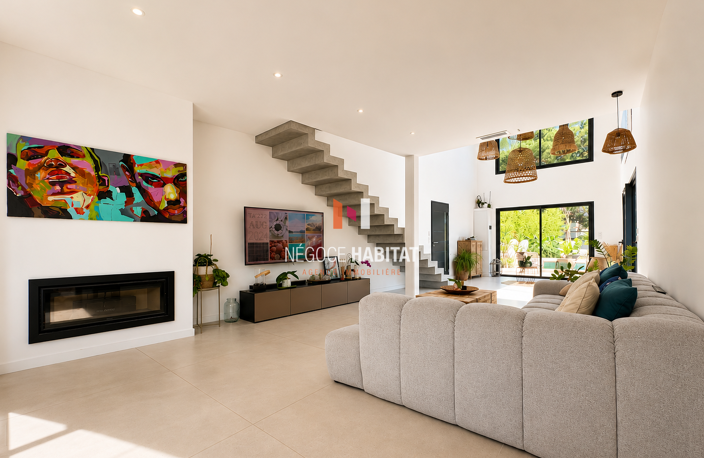 Villa T4 avec piscine à vendre - terrain de 435 m2 à Vendarg — photo 3