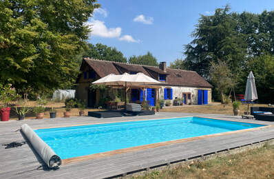 Proche Moutiers au Perche , maison de pays avec piscine chau — photo du bien