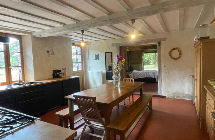 Proche Moutiers au Perche , maison de pays avec piscine chau — photo 4
