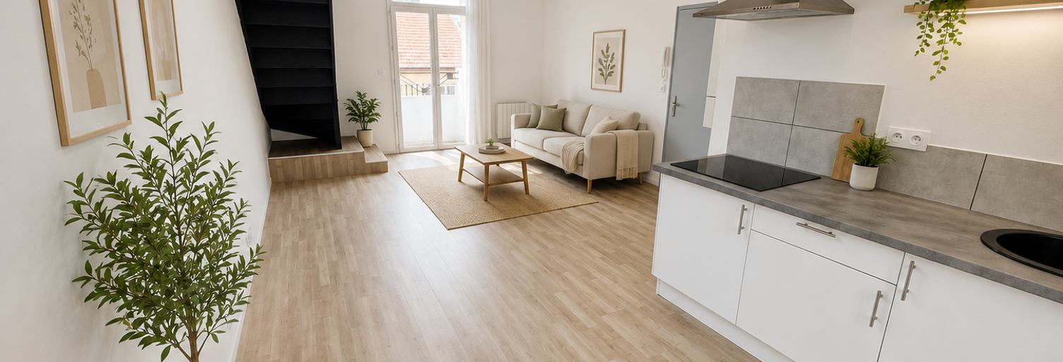 Appartement 3 Pièces 50 m² à vendre à Saint-Max (54130)