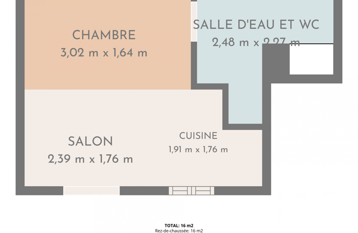 Vente Appartement 1 pièce — photo 5