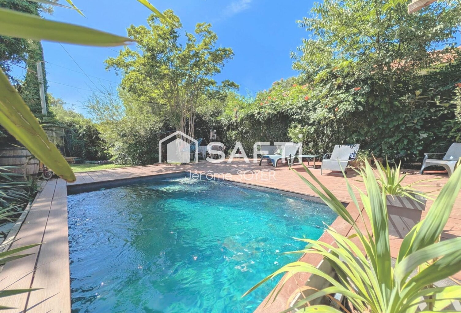 MAISON 100 M², 3 CHAMBRES, 1 BUREAU, PISCINE — photo 1