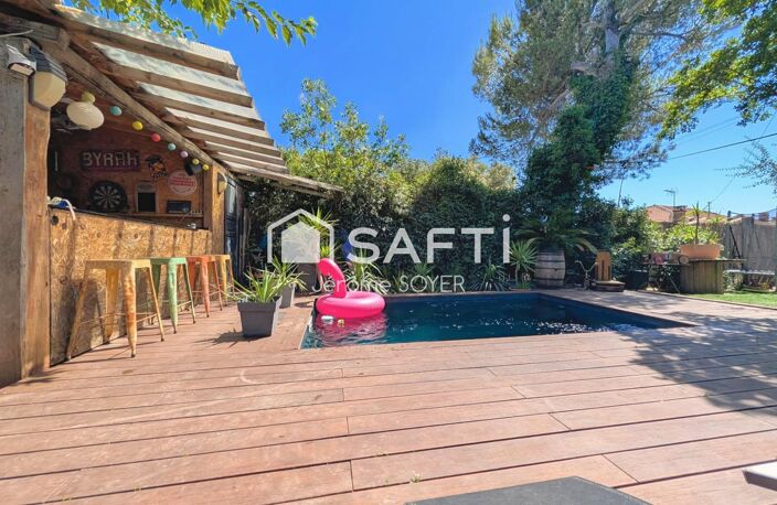 MAISON 100 M², 3 CHAMBRES, 1 BUREAU, PISCINE — photo 2