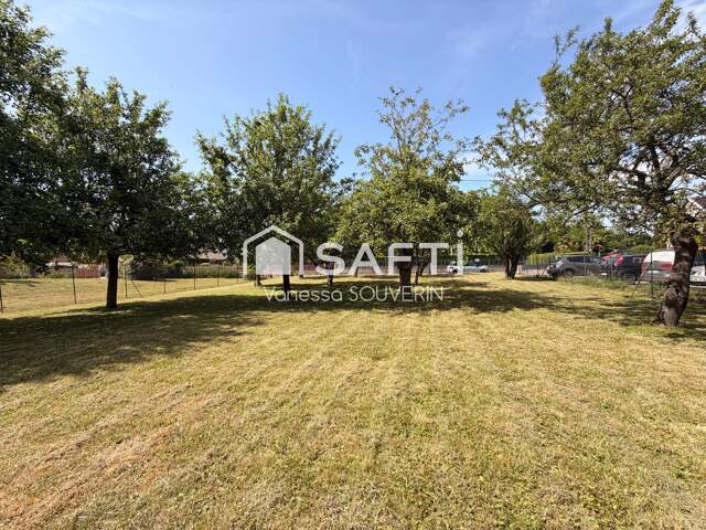 Terrain constructible avec nombreux fruitiers clos — photo du bien