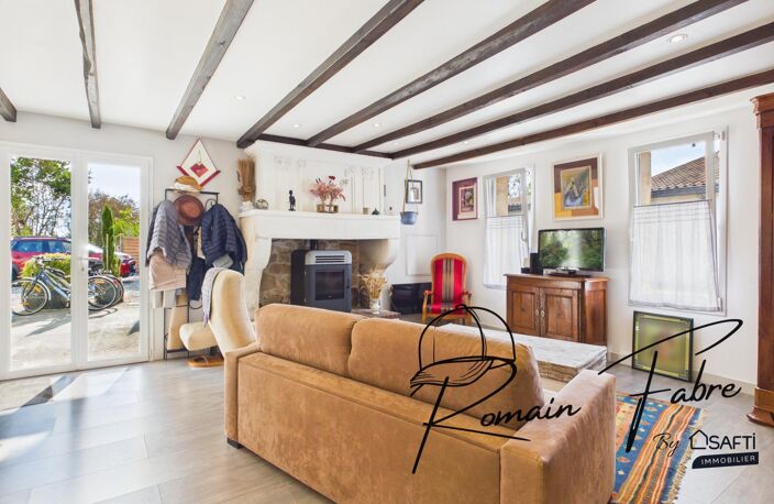 Maison en pierre de 131 m2 avec 3 chambres, grande terrasse couverte et arrière chai, au calme — photo 3