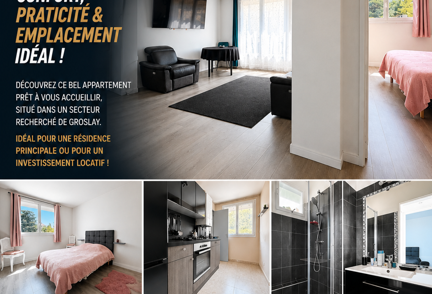 Vente Appartement 3 pièces — photo 1