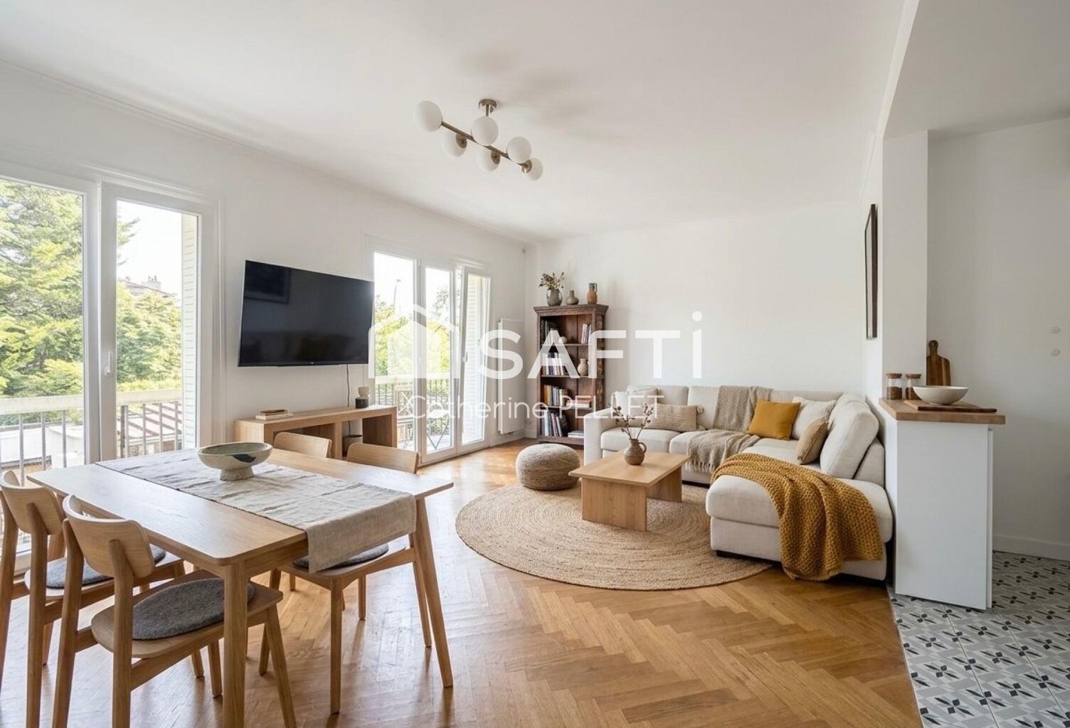 4 pièces familial avec terrasse plein sud et parking privatif — photo 1