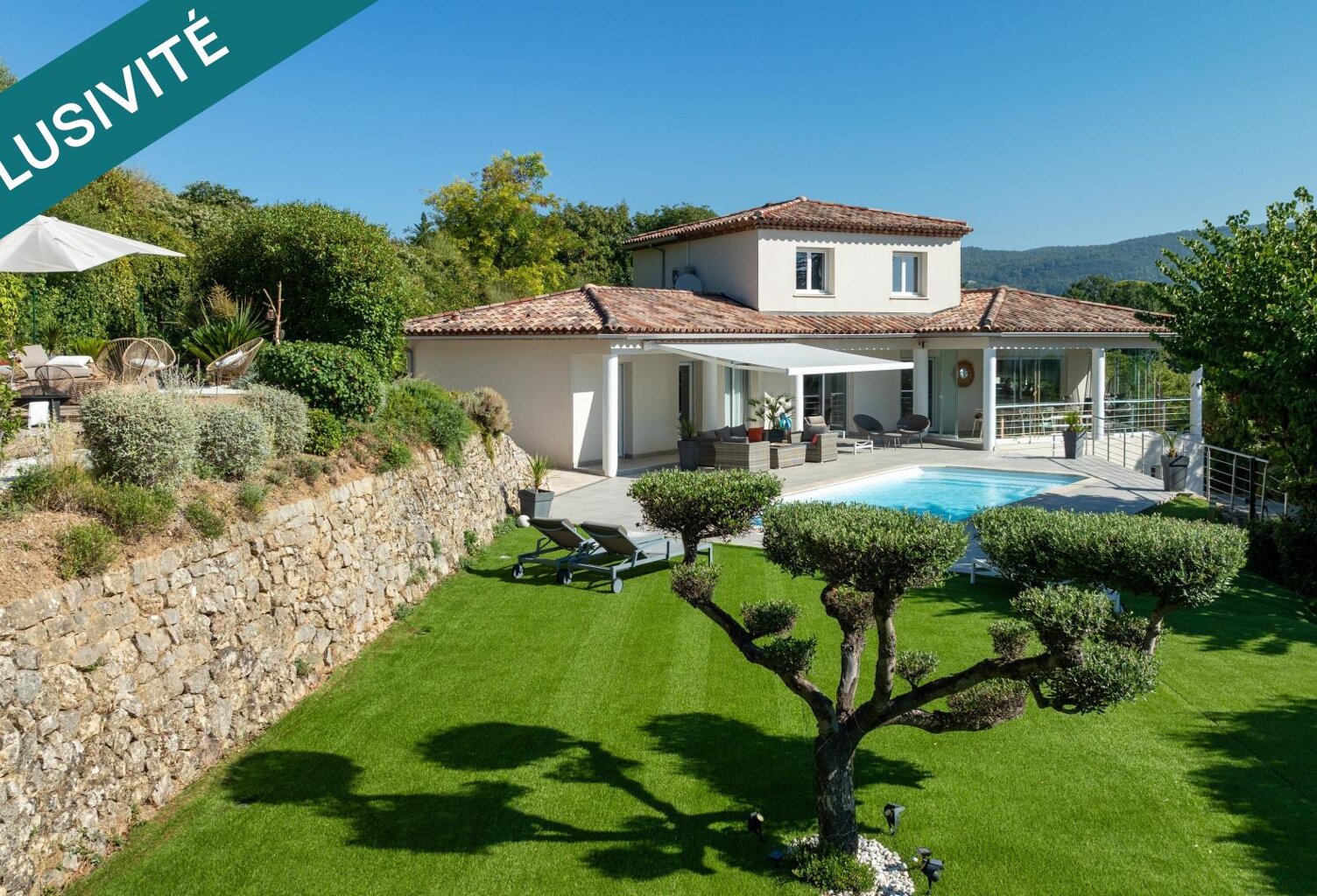 Belle villa d'architecte au calme avec vue dégagée — photo 1