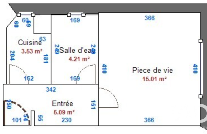Vente Appartement 1 pièce — photo 4
