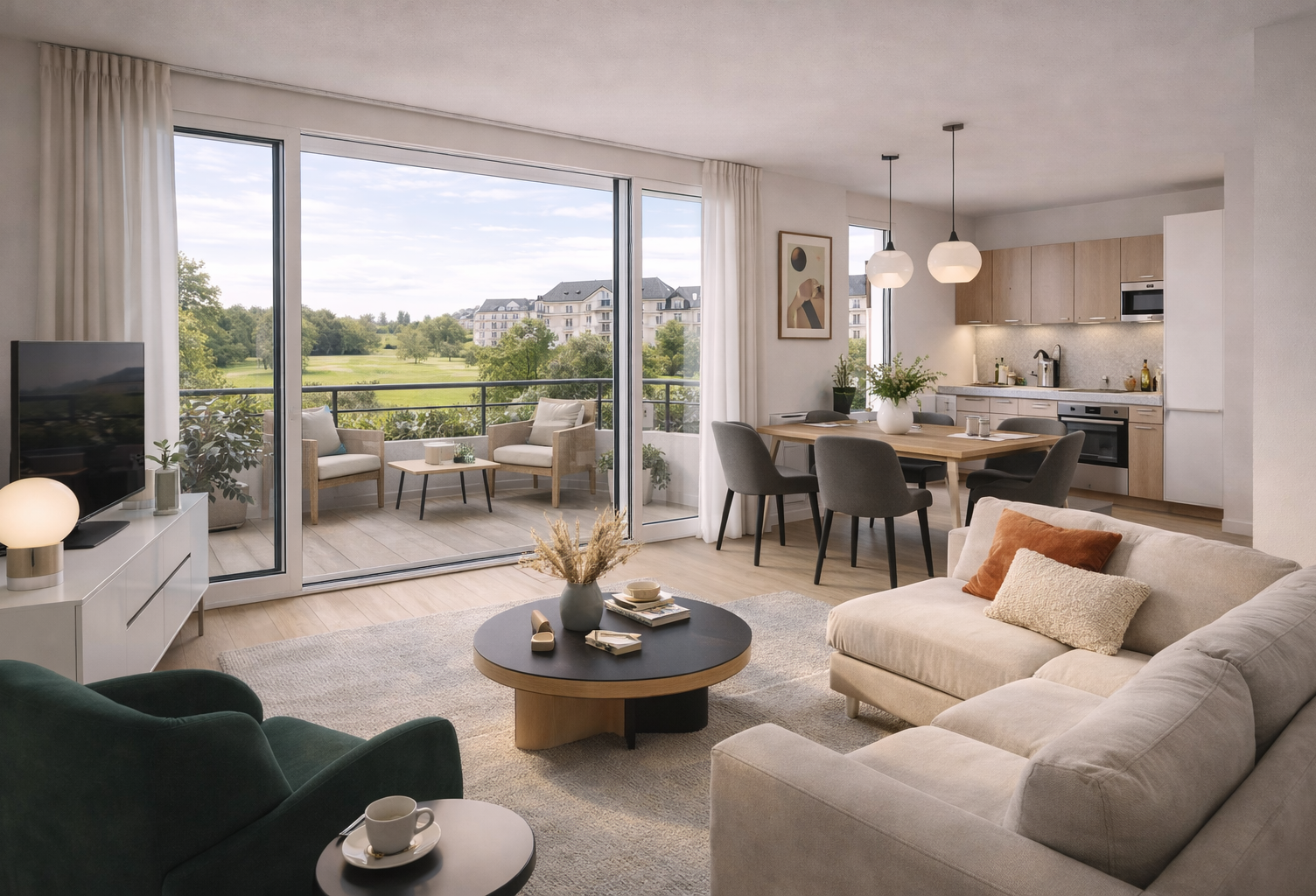 --PONTAULT-COMBAULT (77340) – 3 pièces avec balcon – Livraison rapide – Disponible cette année — photo 1
