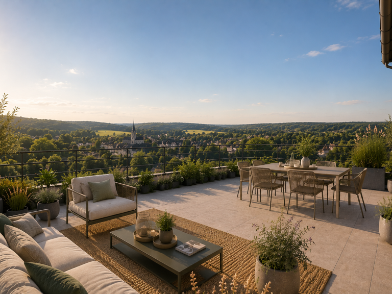 MAGNIFIQUE 3 PIECES - DERNIER ÉTAGE AVEC TERRASSE DE 35 M² — photo 1
