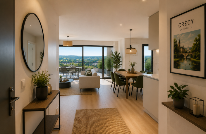 MAGNIFIQUE 3 PIECES - DERNIER ÉTAGE AVEC TERRASSE DE 35 M² — photo 2