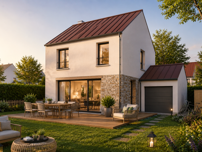 DEVENEZ PROPRIÉTAIRE DE VOTRE MAISON NEUVE AVEC JARDIN À SEULEMENT QUELQUES MINUTES DE MEAUX — photo 1