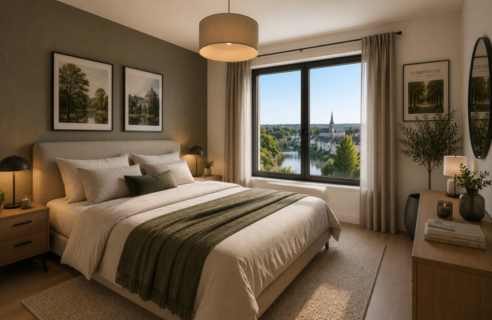 COMPIÈGNE / VENETTE – SPACIEUX 4 PIÈCES AVEC TERRASSE EXPOSÉE SUD-OUEST — photo 4