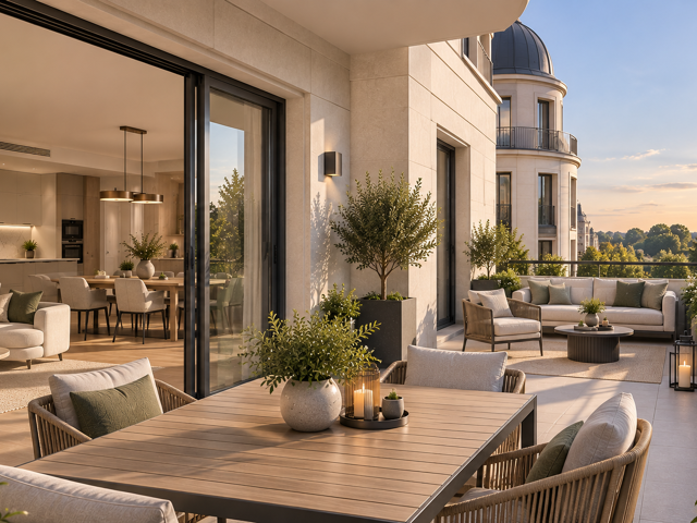 --CHESSY – RUE D’ARIANE – SUPERBE 4 PIÈCES AVEC TERRASSE EXPOSÉE SUD — photo du bien