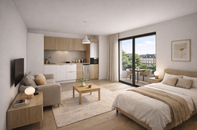 Appartement 1 pièces 134000 €