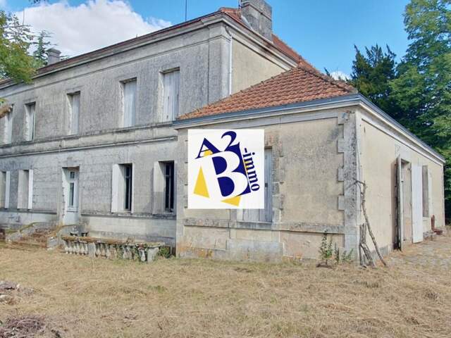 10 Min Cognac, Maison de Maitre à rénovée, dépendances — photo du bien
