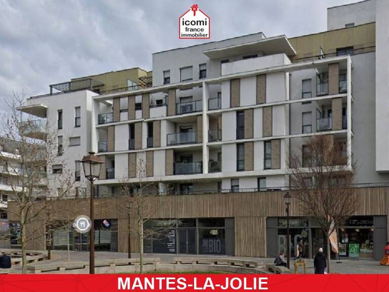 YVELINES - Mantes-la-Jolie (78200) - A VENDRE - APPARTEMENT T3 AVEC TERRASSE ET PARKING 2 VOITURES - BELLE PIECE DE VIE AVEC CUISINE US - TERRASSE - ETAT IMPECCABLE — photo 1