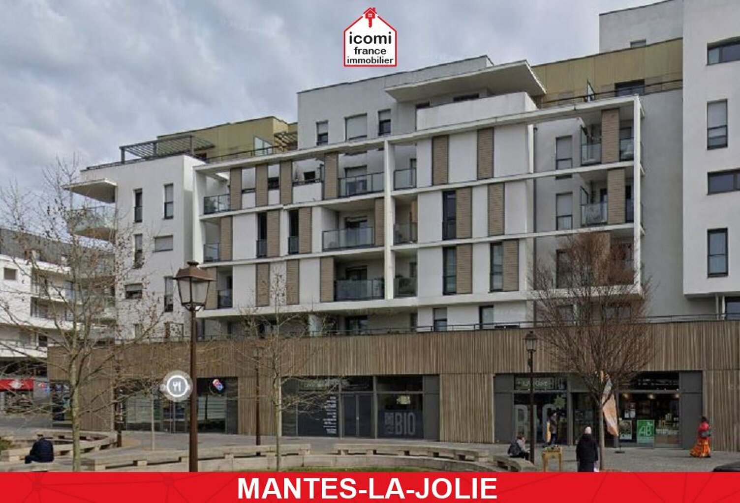 YVELINES - Mantes-la-Jolie (78200) - A VENDRE - APPARTEMENT T3 AVEC TERRASSE ET PARKING 2 VOITURES - BELLE PIECE DE VIE AVEC CUISINE US - TERRASSE - ETAT IMPECCABLE — photo 1