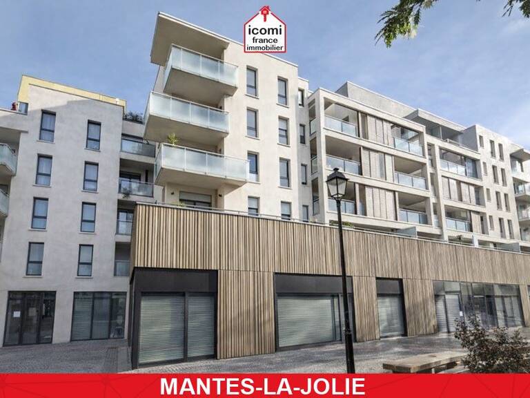 YVELINES - Mantes-la-Jolie (78200) - A VENDRE - APPARTEMENT T3 AVEC TERRASSE ET PARKING 2 VOITURES - BELLE PIECE DE VIE AVEC CUISINE US - TERRASSE - ETAT IMPECCABLE — photo 1