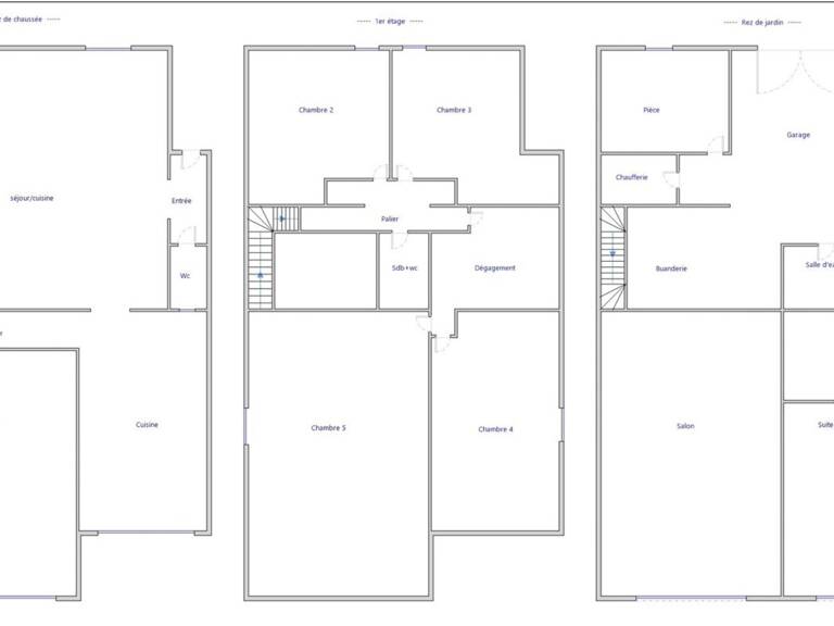 A vendre maison climatisée Sainte Genevieve des Bois (91700) véritable coup de cœur dans le Triangle d’Or : une maison individuelle de 153 m² offrant 5 chambres, un garage — photo 1