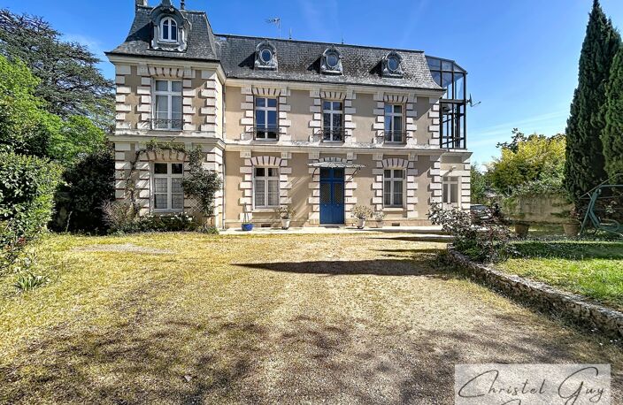 Maison de Maître, coeur de ville MONTVAL-SUR-LOIR (72), 6 chambres, terrain 2090 m² — photo 3