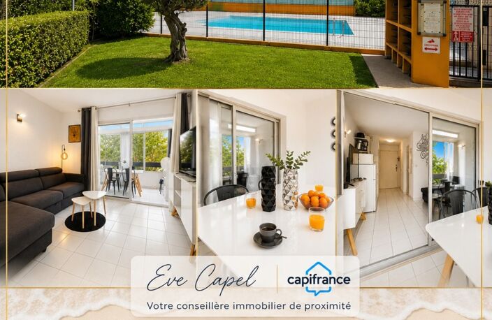 Appartement à vendre 2 pièces LE CAP D'AGDE (34), appartement avec 1 chambre, loggia fermée, avec parking privatif, ascenseur et piscine — photo 3