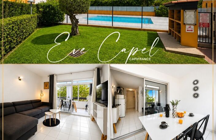 Appartement à vendre 2 pièces LE CAP D'AGDE (34), appartement avec 1 chambre, loggia fermée, avec parking privatif, ascenseur et piscine — photo 5