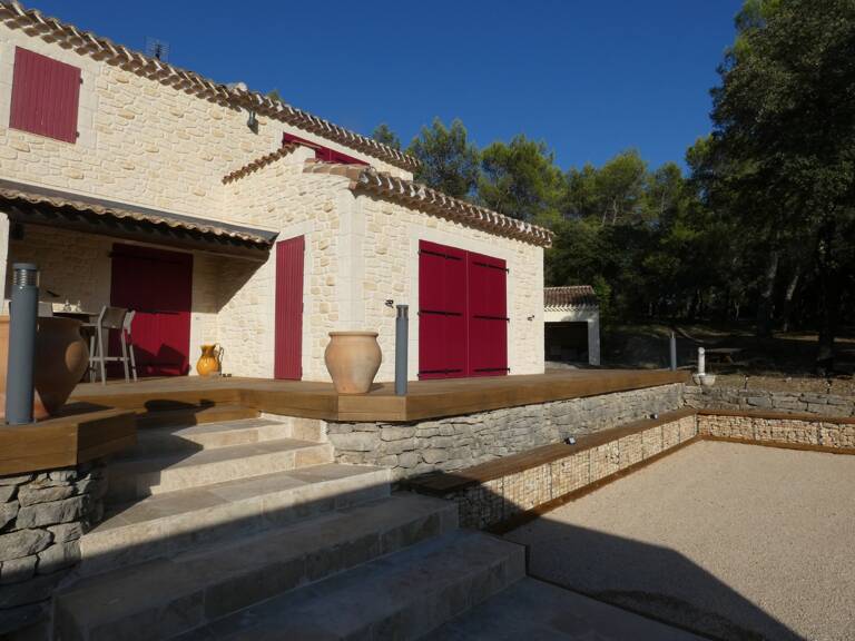 VILLA VACQUIÈRES VUE PANORAMIQUE — photo 1