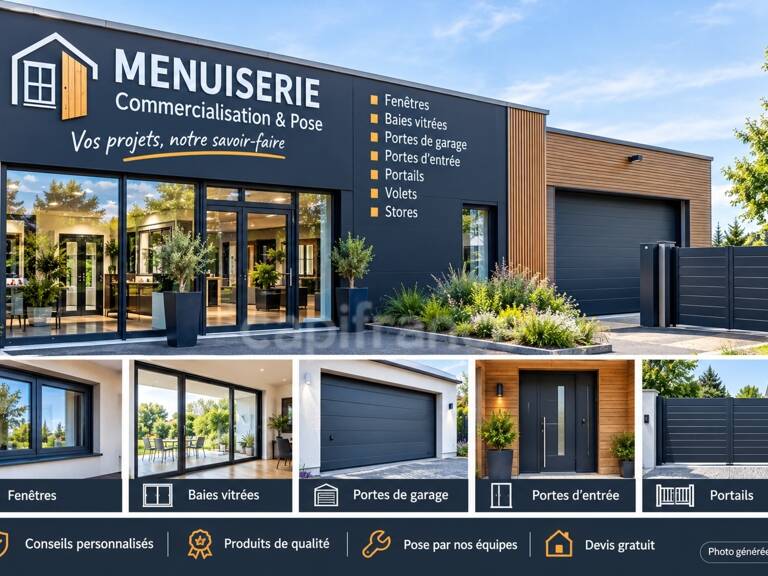 VALENCIENNES (59) - Entreprise de commercialisation et pose de menuiseries — photo 1