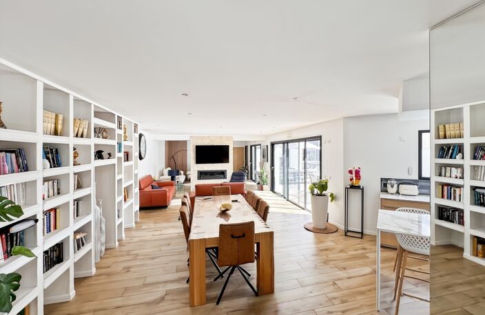 SAINT-BARTHÉLEMY-D’ANJOU – PROPRIÉTÉ CONTEMPORAINE D’EXCEPTION – PISCINE – ESPACE BIEN-ÊTRE — photo 2