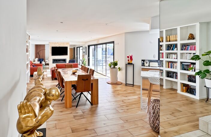 SAINT-BARTHÉLEMY-D’ANJOU – PROPRIÉTÉ CONTEMPORAINE D’EXCEPTION – PISCINE – ESPACE BIEN-ÊTRE — photo 3