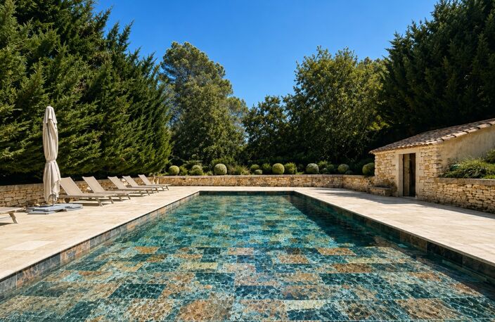 Mas du XVIIIe siècle de 210 m2, piscine, jardin de 6400 m2  OPPEDE (84) — photo 2
