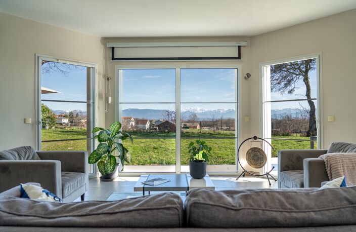 Maison contemporaine classée A + T1bis avec magnifique vue sur le Mont Blanc — photo 3