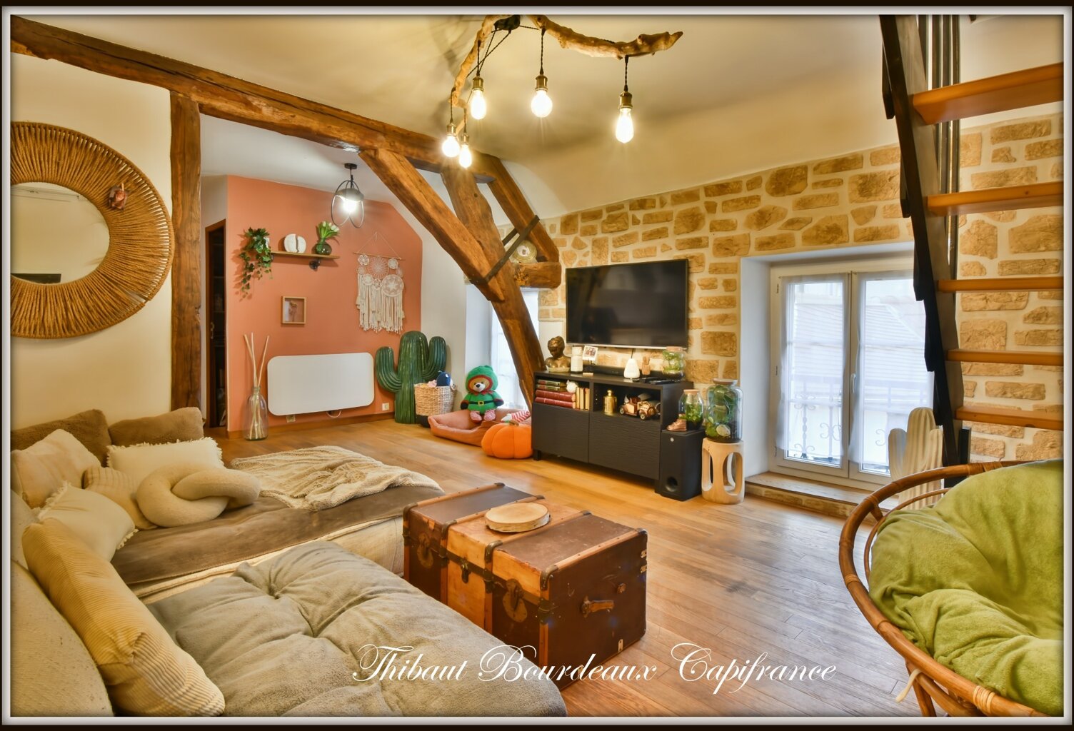 A vendre Arpajon (91) – Centre-ville au calme : duplex rénové à neuf, 65 m² Carrez (88 m² au sol) — photo 1