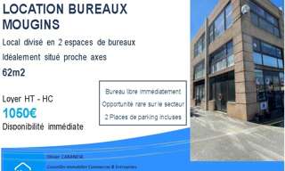 Bureau 2 Pièces 62 m² à louer à Mougins (06250)