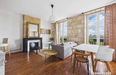 Magnifique appartement T2 de 56 m² avec vue dégagée sur les quais – Quai Sainte-Croix, Bordeaux — photo du bien