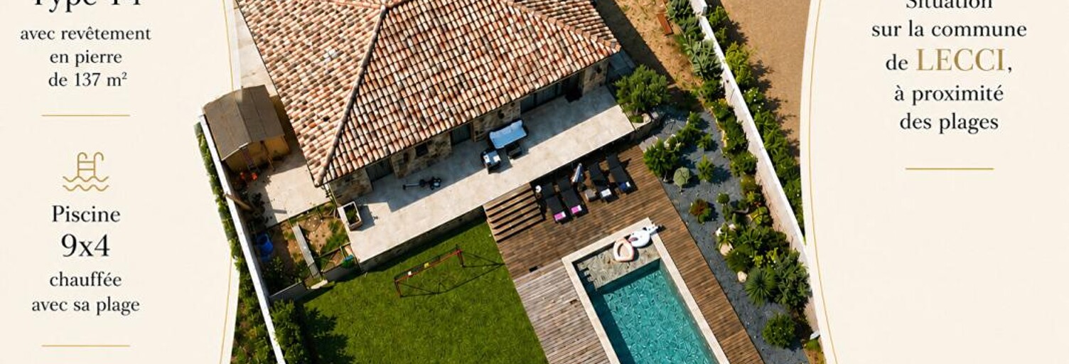 Maison 5 Pièces 137 m² à vendre à Lecci (20137)