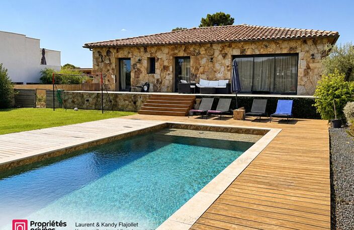 Maison  T4 avec piscine à LECCI (20137) - CORSE DU SUD - FRANCE — photo 2