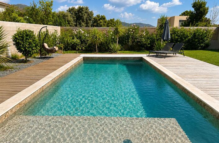 Maison  T4 avec piscine à LECCI (20137) - CORSE DU SUD - FRANCE — photo 3