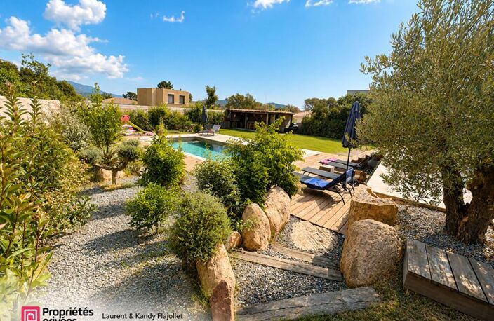 Maison  T4 avec piscine à LECCI (20137) - CORSE DU SUD - FRANCE — photo 4