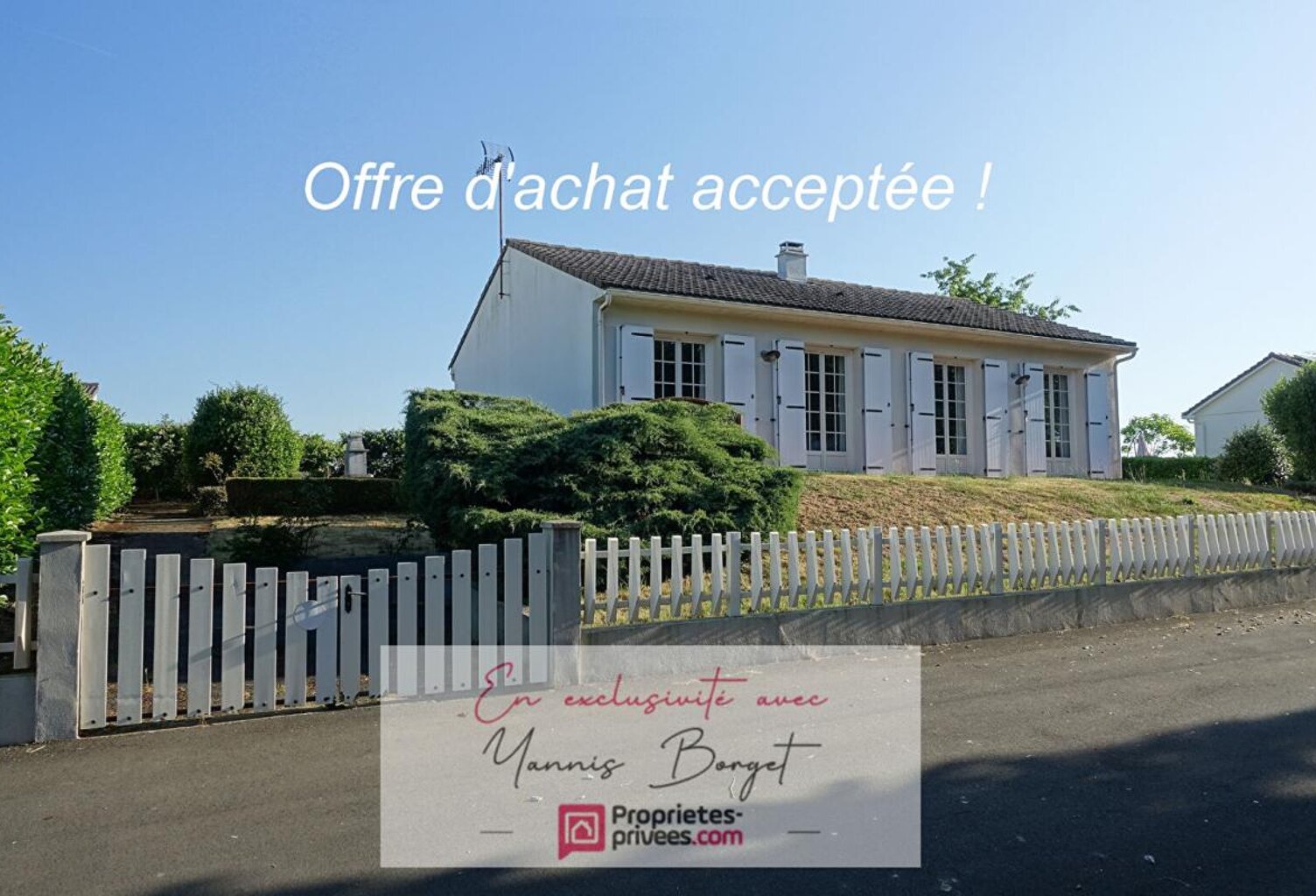 MAISON SUR SOUS-SOL - 3 CHAMBRES -TERRAIN DE 900 m² — photo 1