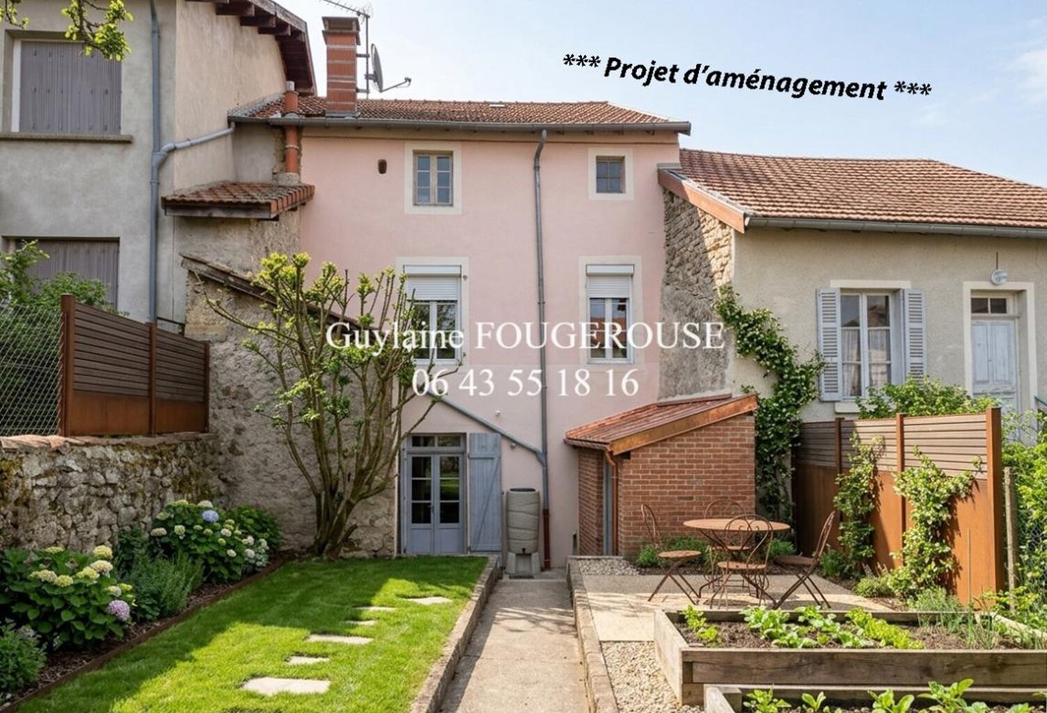 Maison garage et terrain  attenant 5 pièce(s) 100 m2 — photo 1
