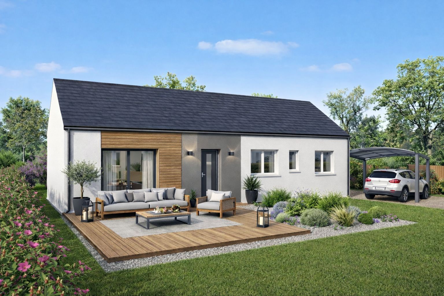 Projet de construction d'une maison 110 m² avec terrain à PONTAULT-COMBAULT (77)