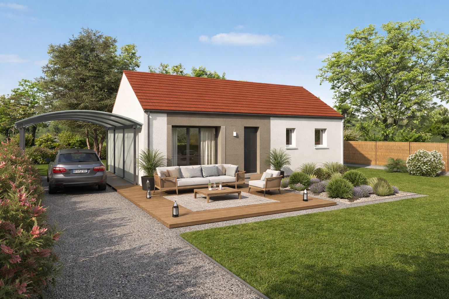 Projet de construction d'une maison 70 m² avec terrain à PONTAULT-COMBAULT (77)