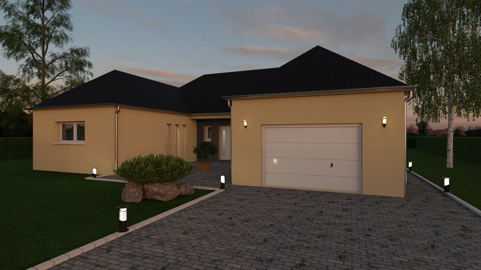 Projet de construction d'une maison 126 m² avec terrain à MENNECY (91)