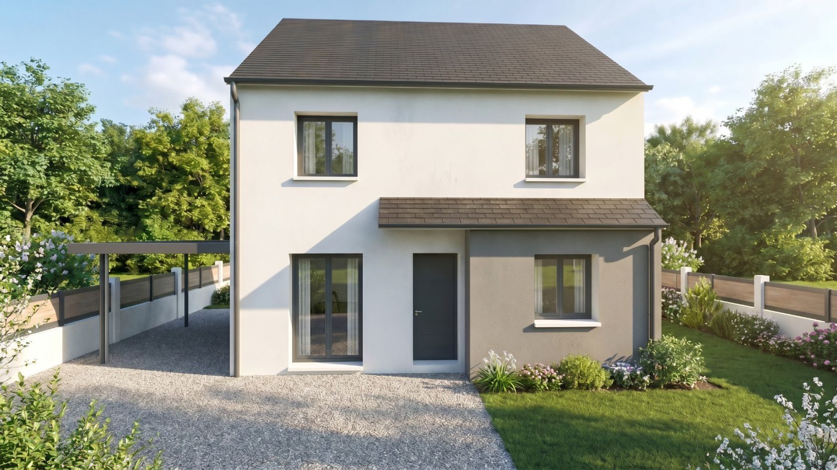 Maison 3 chambres 90 m²