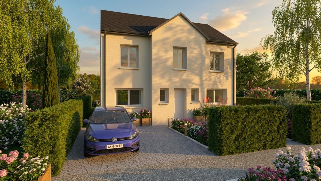Projet de construction d'une maison 120 m² avec terrain à THORIGNY-SUR-MARNE (77)